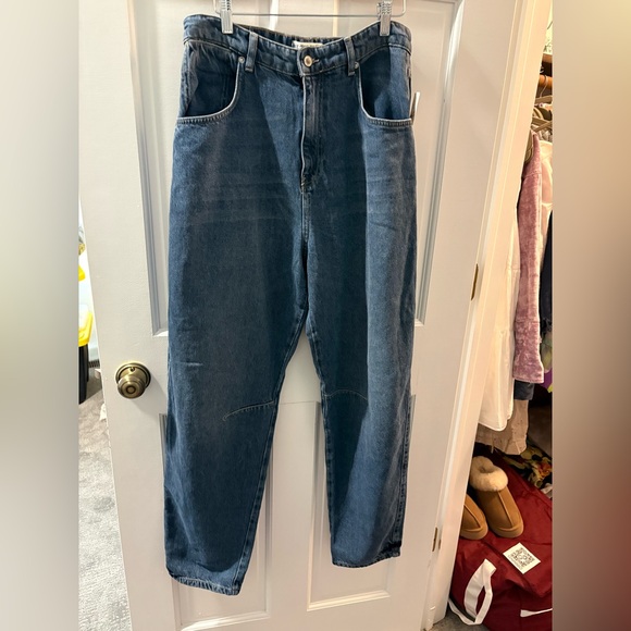 Free people Augusta barrel jeans NWT - Picture 2 of 4